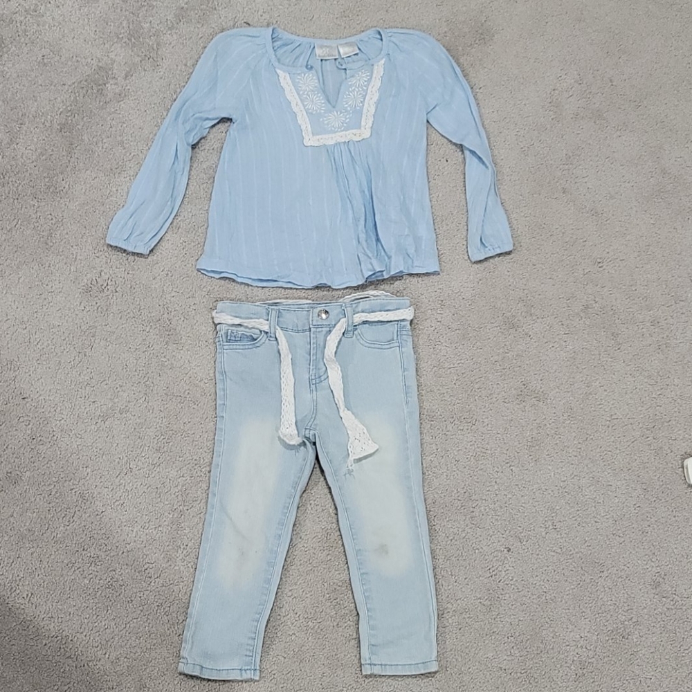 Girls Jean set